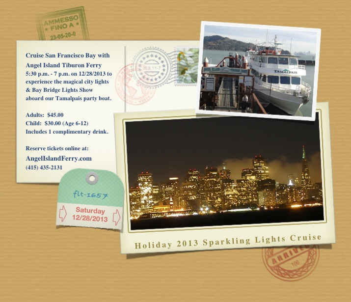 2013 Holiday Sparkling Lights Cruise on San Francisco Bay