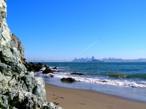 Angel Island's Perles Beach...paradise in the middle of SF Bay. 