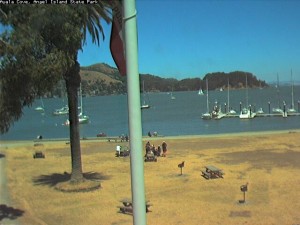 Angel Island BBQ area in Ayala Cove - your paradise island in the middle of San Francisco Bay.