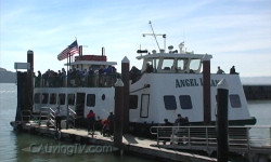 Hop on Angel Island Ferry in Tiburon, California for day-trips to Angel Island State Park.