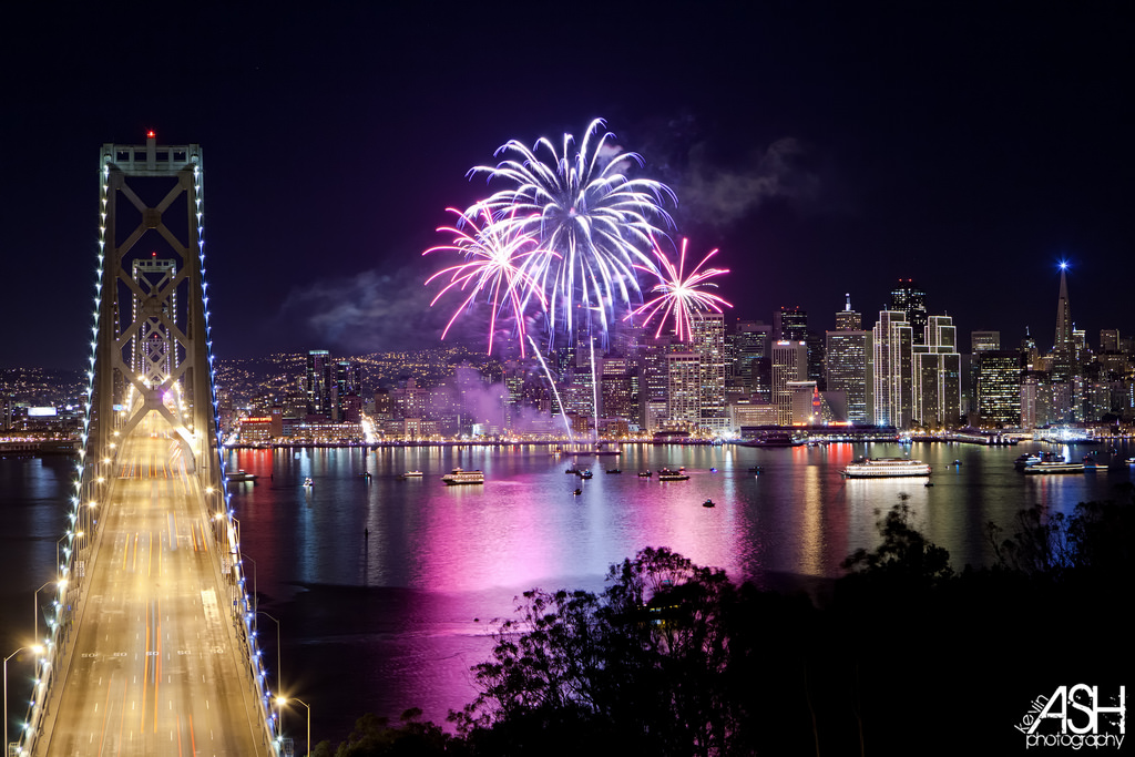 Angel Island Ferry July 4th Fireworks Cruise to watch the Annual San Francisco Fireworks Show